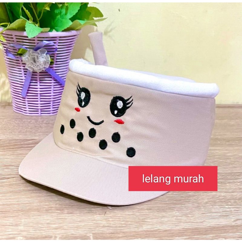 TOPI boba topi anak motip boneka boba Viral murah terlaris,murah,bisa cod