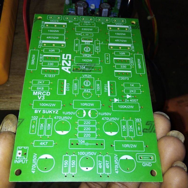 pcb MCRD V3 pertinak