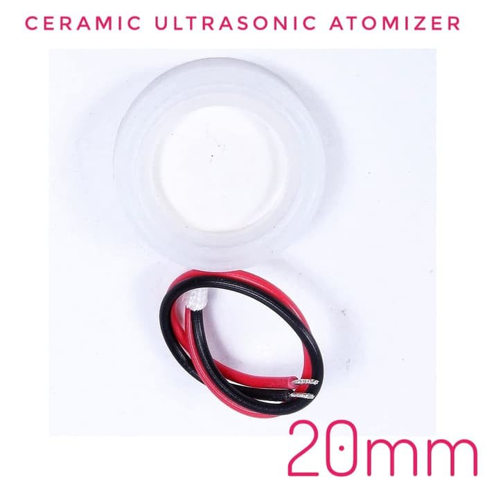 Ceramic Ultrasonic Atomizer Humidifier 20mm Mesin Kabut Asap Mist Make