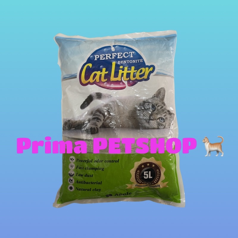 CAT LITTER PASIR KUCING 5L