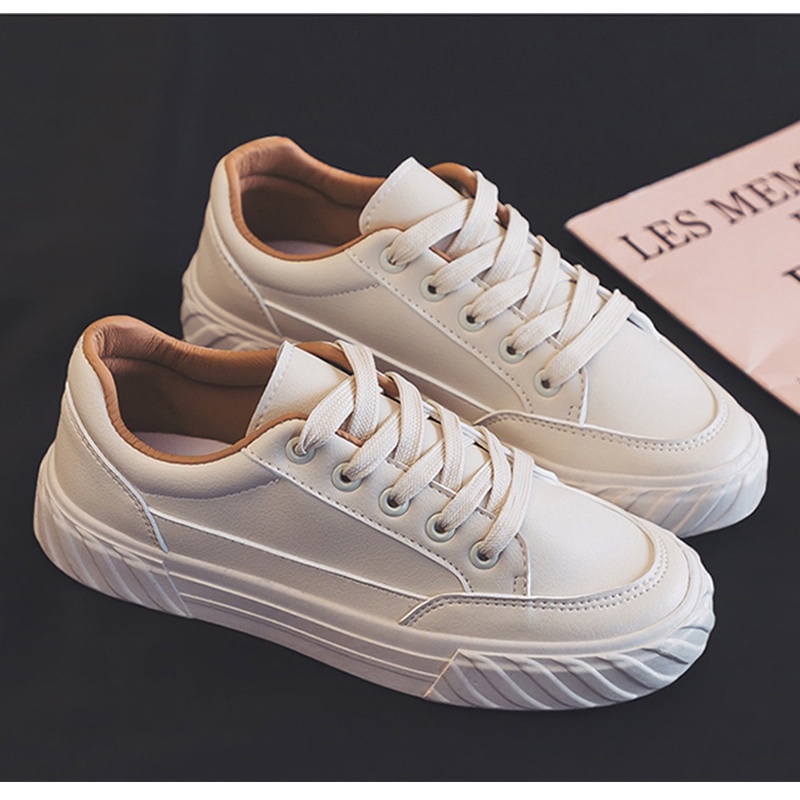 SEPATU SNEKAERS WANITA SANTAI SEPATU SNEAKER CEWEK ACIER LE:STAR 97 SEPATU CEWE KEKINIAN FASHION KOREAN SEPATU  CEWE KASUAL TERMURAH-5