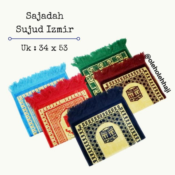 Isi 100 Pcs Sajadah Anak Mini Muka Sejadah Kepala