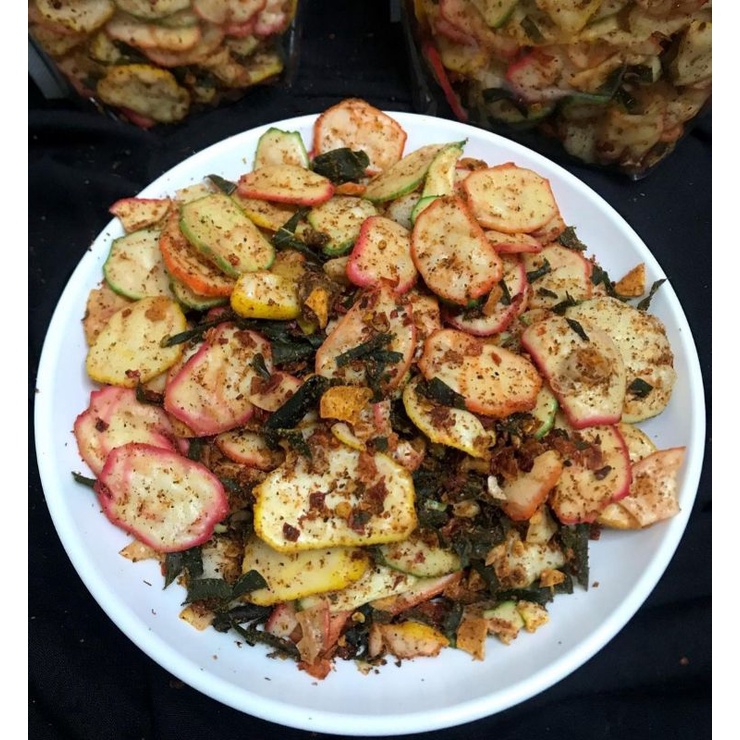 

Seblak kering/Kerupuk seblak Bungbulang Garut