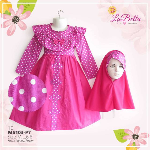 gamis LABELLA_ PINK FANTA (10)