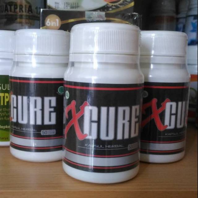 XCURE Obat stamina herbal pria