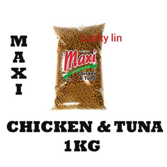 Makanan kucing maxi cat 1kg repack / maxi cat repack 1kg / maxicat / maxi kucing