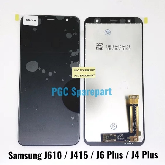 TERBARU- BISA COD Original OEM LCD Touchscreen Samsung J610 J415 J6 Plus J6+ J4 Plus J4+ - Hitam