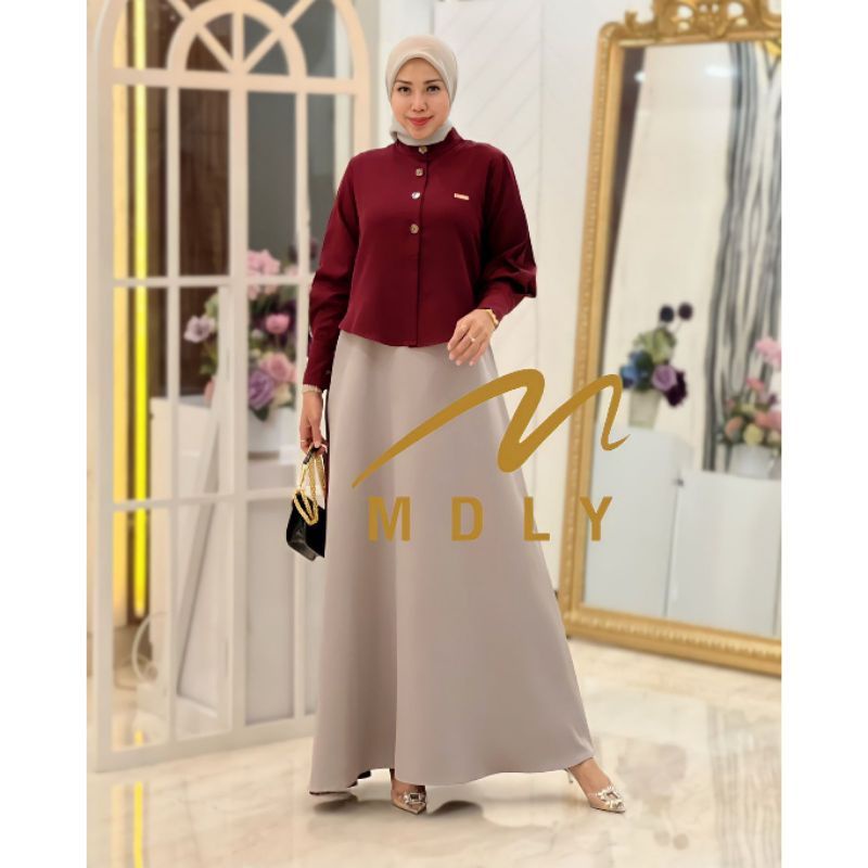 Dress Wanita Terbaru Eliza Dress By Mdly