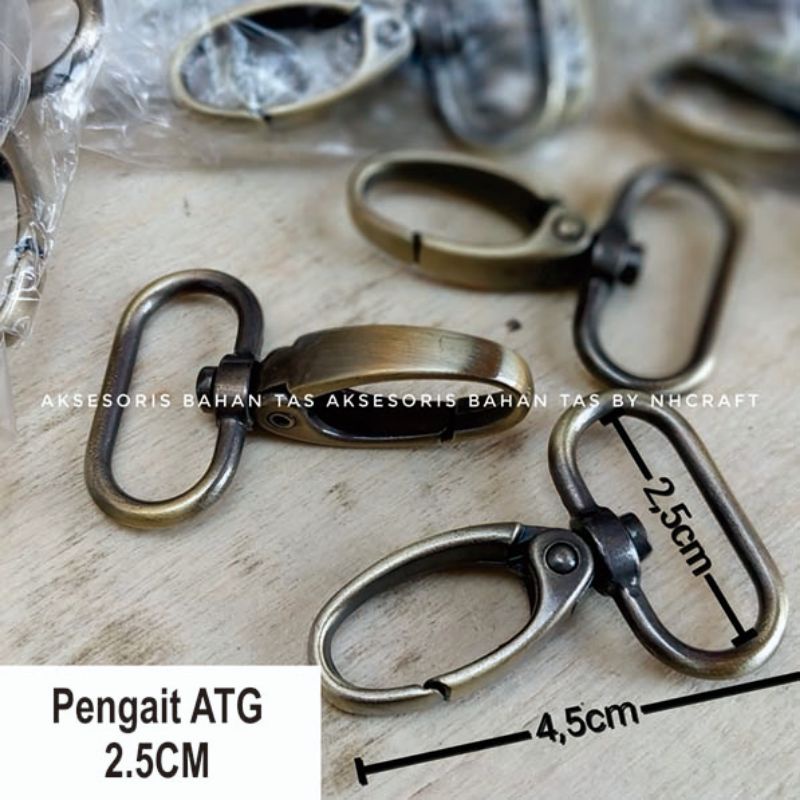 pengait/kait 2,5cm atg poles