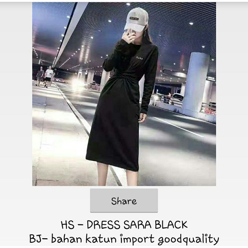 DRESS WANITA TERMURAH BY HS/DRESS CASUAL WANITA/FIT TO L-XL