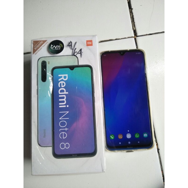 xiaomi redmi note 8,,ram 4/64..like new