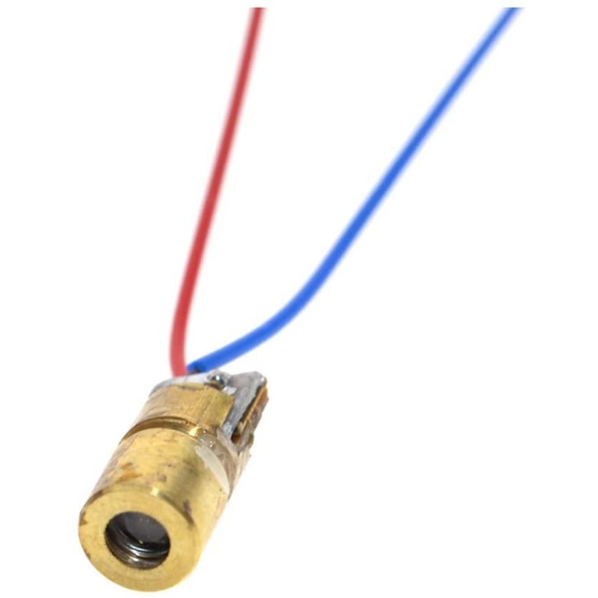 Mini Laser Dot Diode Red Merah