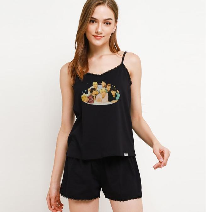 [V20220121] Puppy myheartgift Baju Tidur Sexy Wanita BTS Piyama H