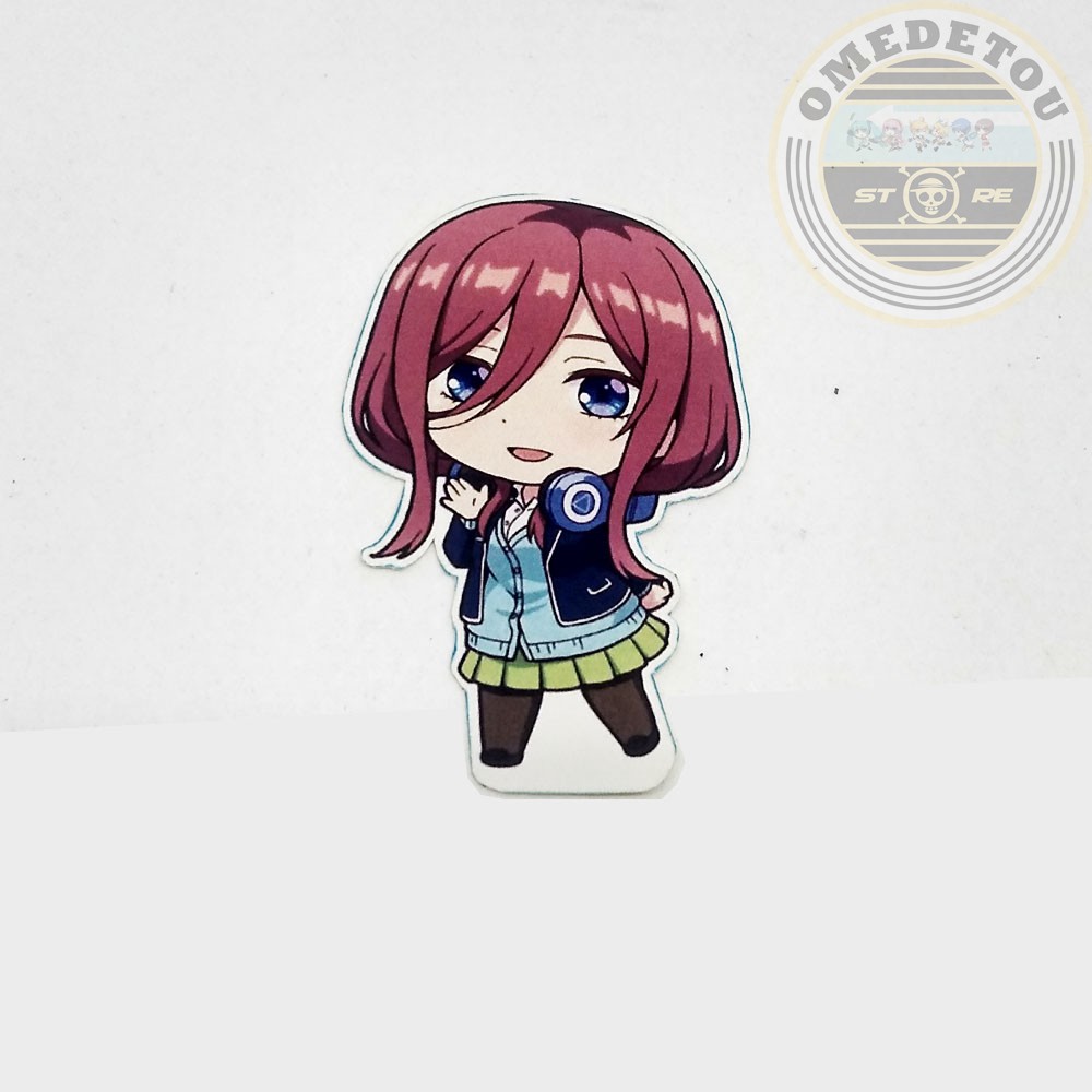 Sticker Anime Gotoubun no Hanayome - Miku Nakano