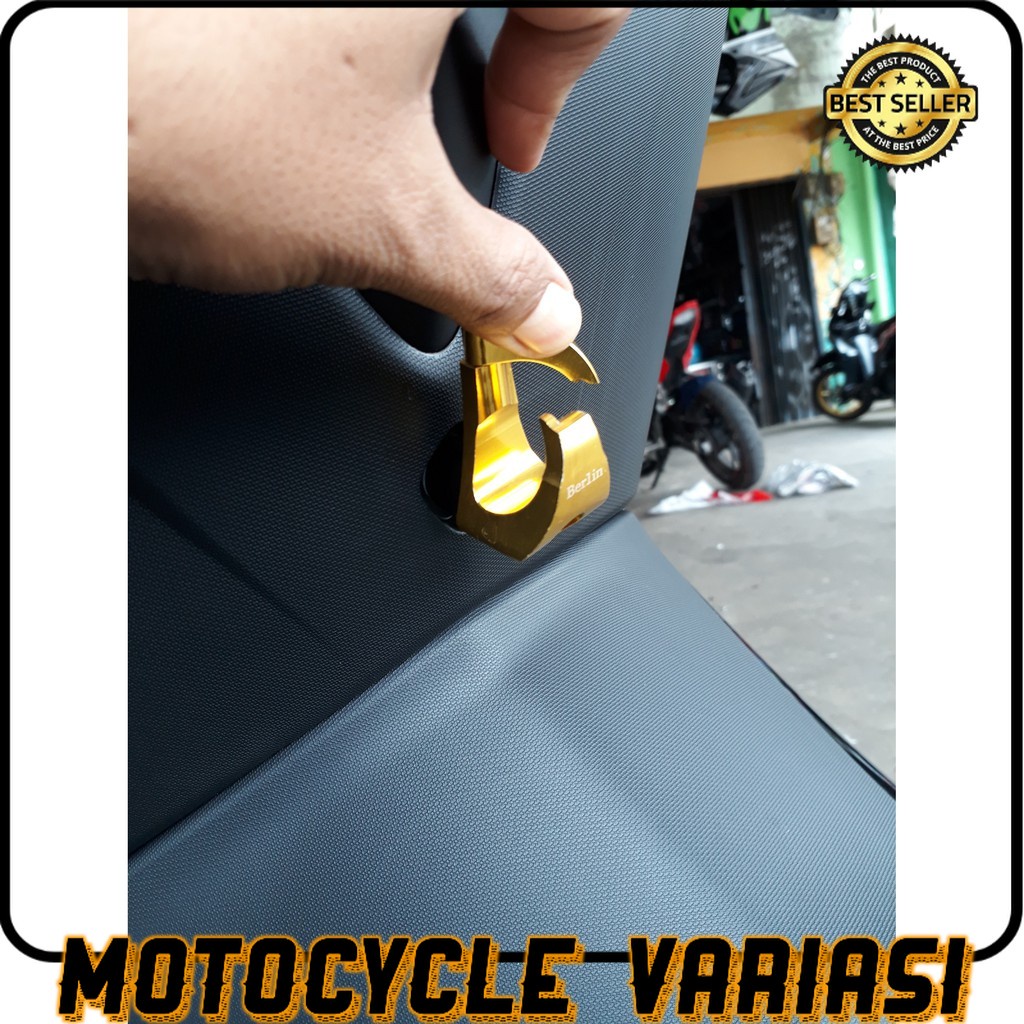 Gantungan Barang autolock cnc Nmax Vario Lexi mio beat dll