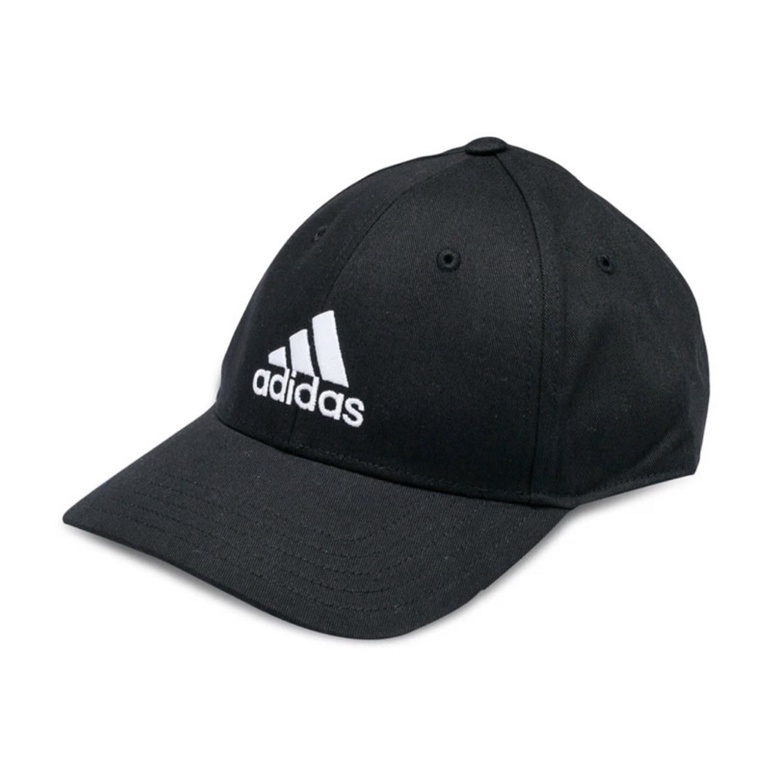 ADIDAS Original Baseball Black Cap FK0891 - Topi Hitam Pria Wanita Unisex