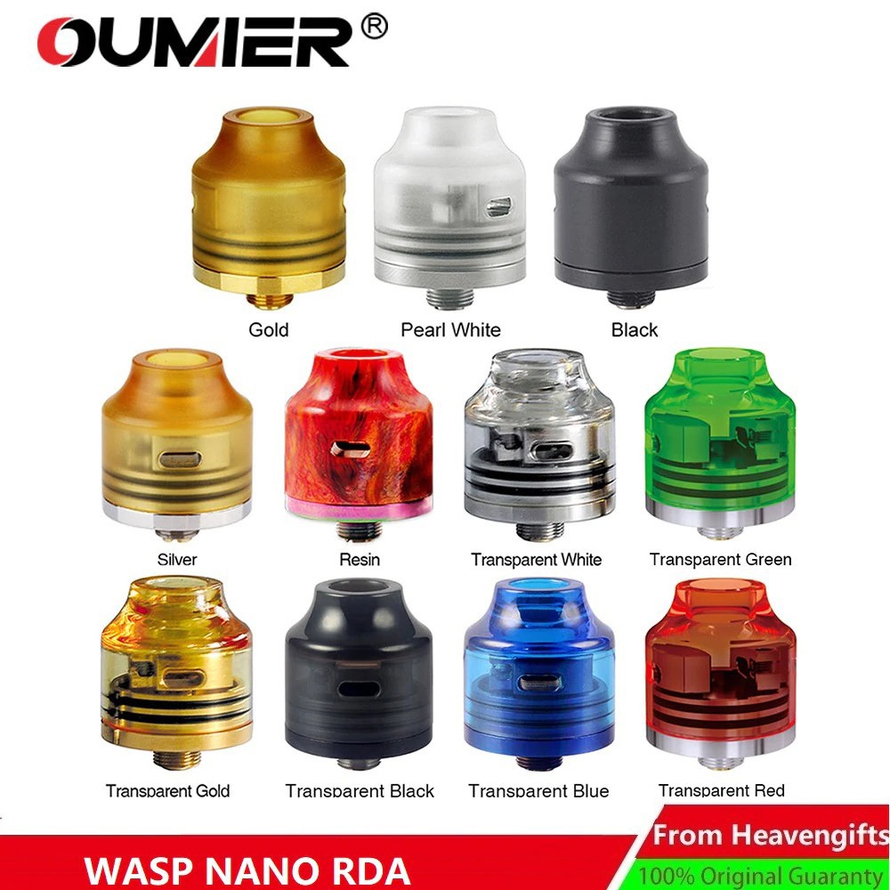 Original Oumier WASP NANO RDA 22MM - AUTHENTIC