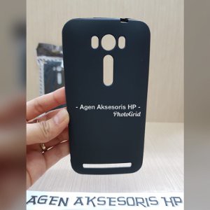 Slim Black Matte Zenfone 2 Laser 5.0 Inchi Soft Case Asus ZE500KL ZE500KG Z00RD Anti Glare