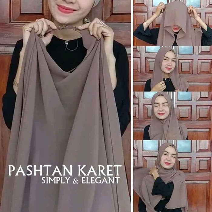 PASHMINA KERUT HIJAB OOTD PASMINA