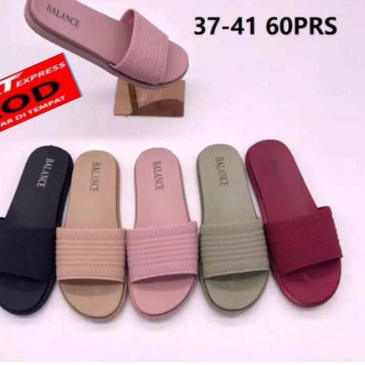 8AI Sandal Wanita Balance 956-21/Sandal wanita jelly✹ (Grosir)