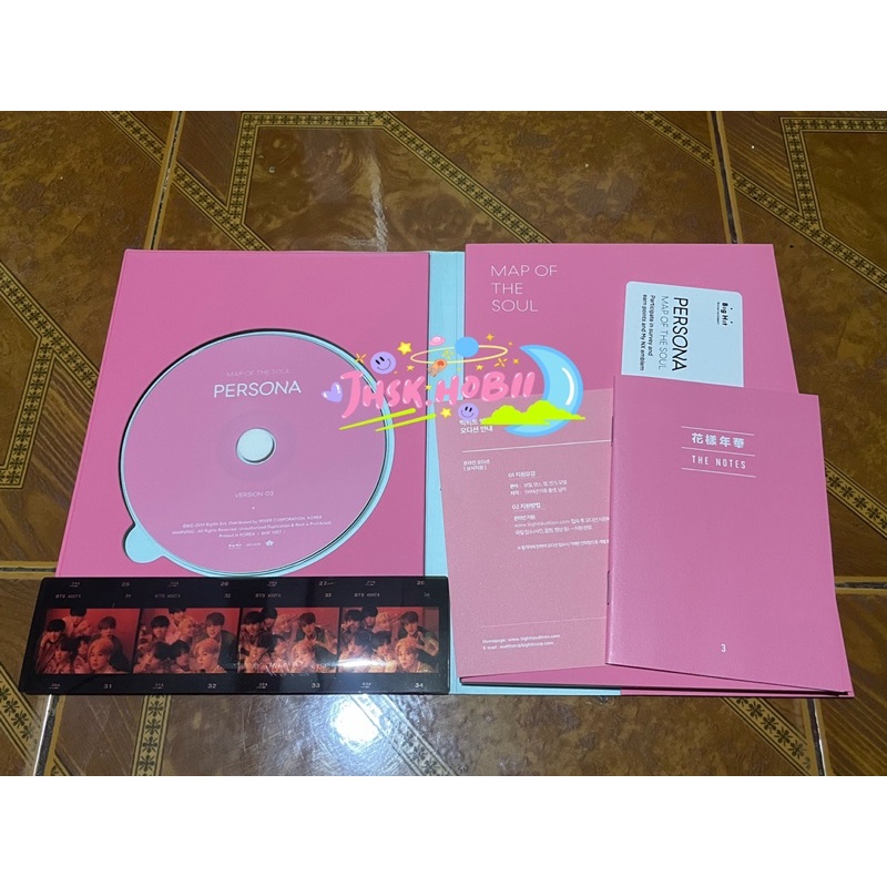 UNSEALED ALBUM BTS PERSONA 1&3