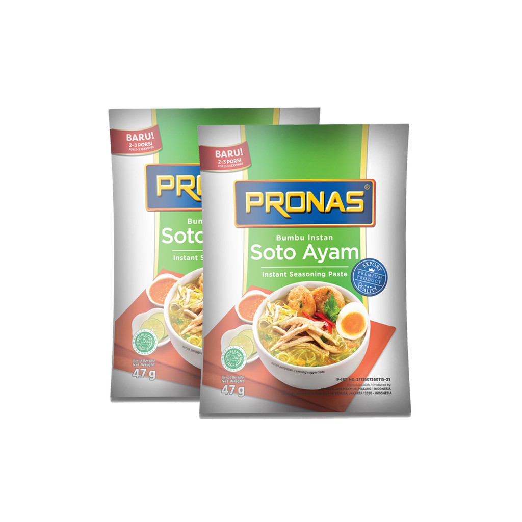 PRONAS PROMO Bumbu Soto Ayam 47 g bundling 2 pcs