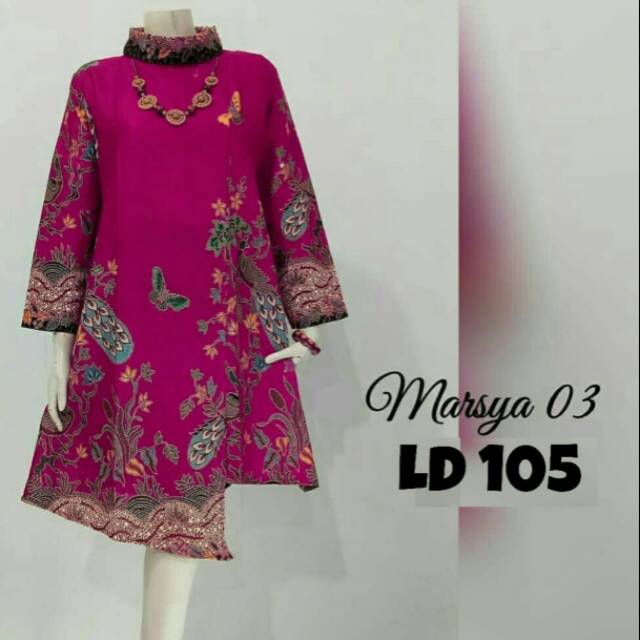 BATIK PEKALONGAN TUNIK UNGGUL JAYA MARSYA ATN ANNR