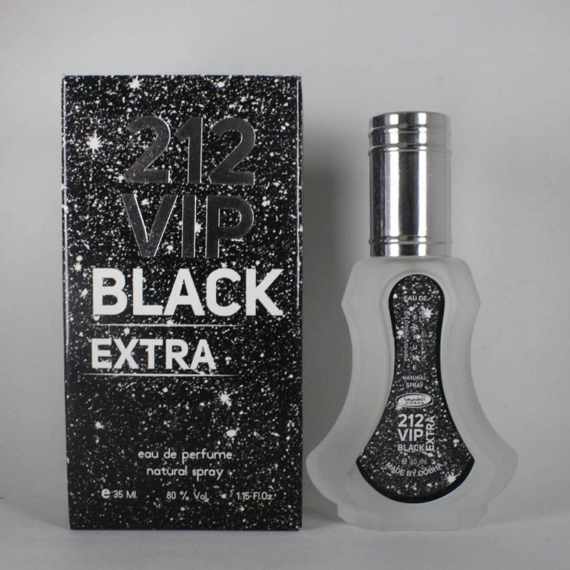 Parfum Minyak Wangi Dobha Spray Aroma 212 Vip Black Extra 35ml 35 ml Original