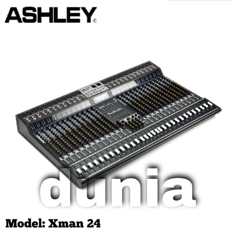 Mixer Ashley Xman 24 Original 24 Channel Bluetooth - USB Interface