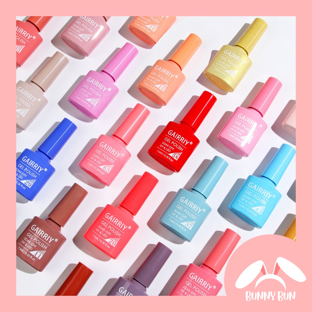 Kutek Gel Uv Led, Cat Kuku, Gel Polish, Nail Art GAIRRIY (51-80)