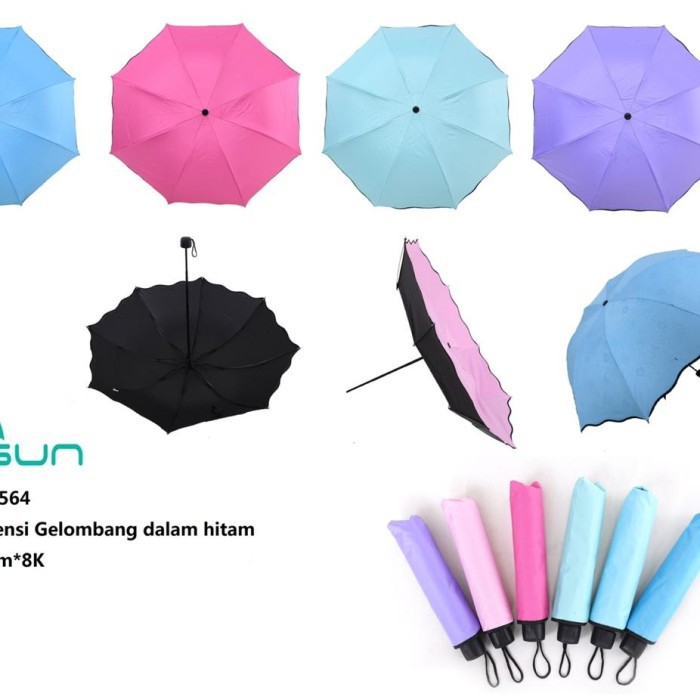 payung lipat 3d magic uv