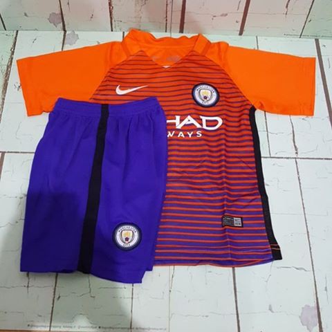 Jersey Kids Manchester City 3rd 2016/2017 Grade ori Official