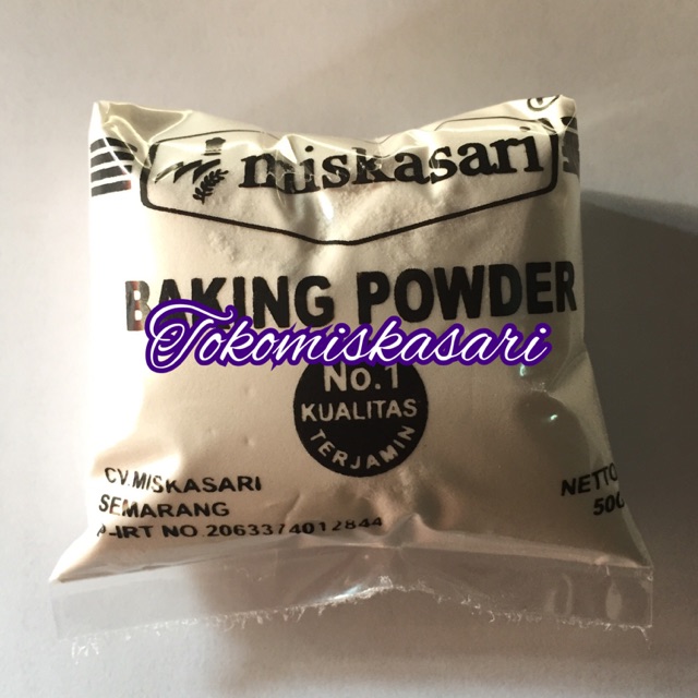 

Baking powder double acting