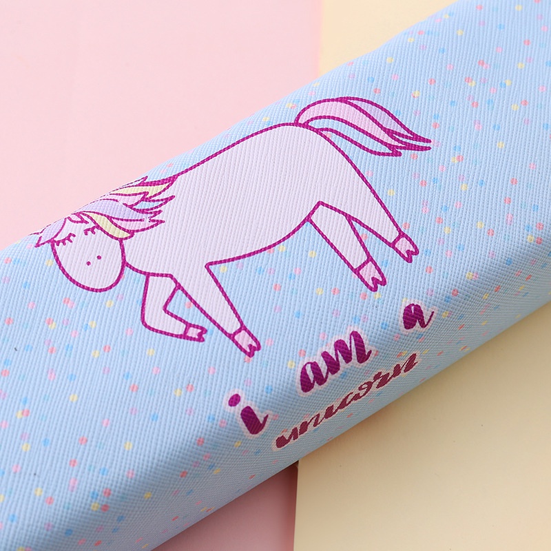 KOTAK PENSIL MOTIF UNICORN LUCU UNIK / KOTAK PULPEN / TEMPAT ALAT TULIS IMPORT TERMURAH PGS-3