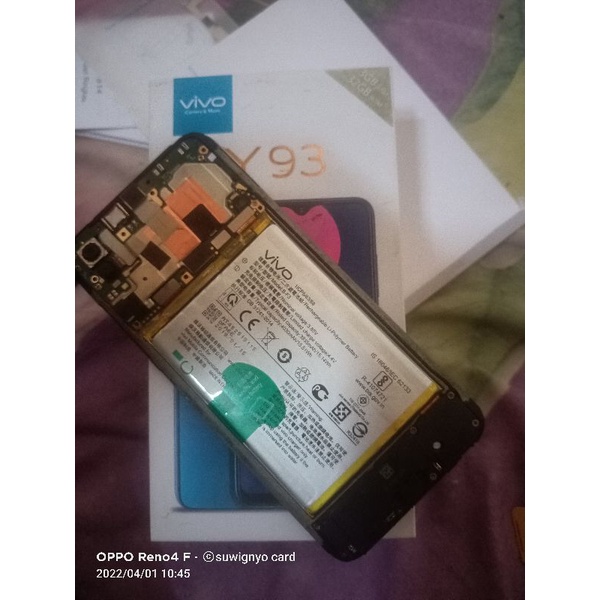hp vivo y93 ram 3/32gb minus lcd mesin prawan