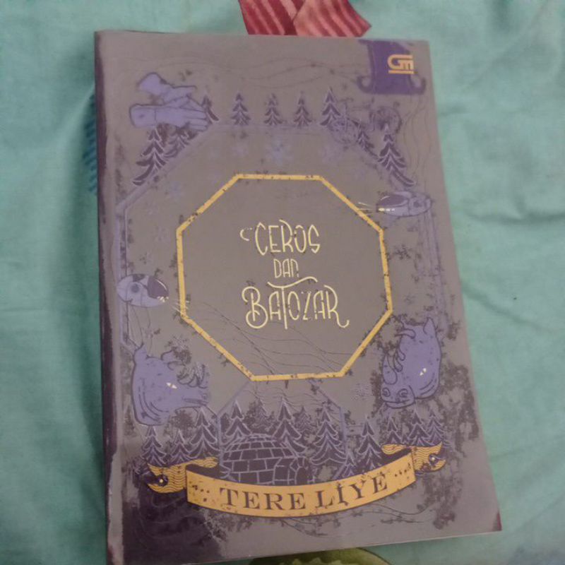 Buku Ceros dan Batozar PRELOVED (buku bekas 100% ori) bertandatangan tereliye