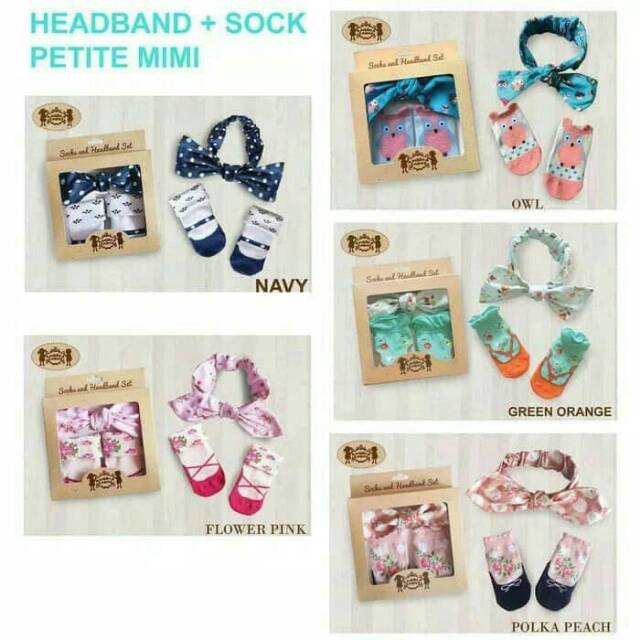 Headband+sock petittemimi