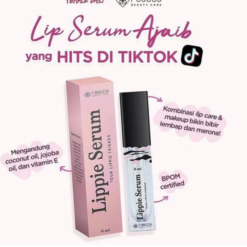 Lippie Serum Lippie Serum Raecca Lippie Serum Raecca Original Bpom