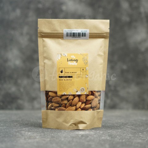 

Raw Almond Whole Natural 250gr - LivingFoods