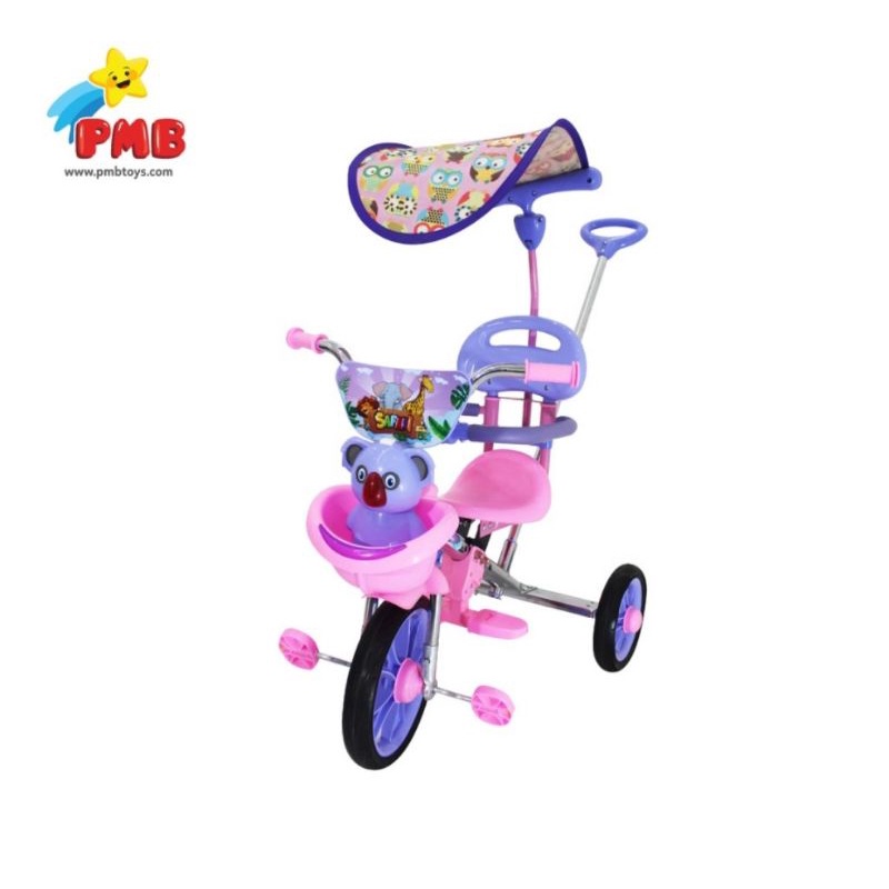 Sepeda Roda Tiga Anak PMB BMX 721 722 723 Safari Nikel