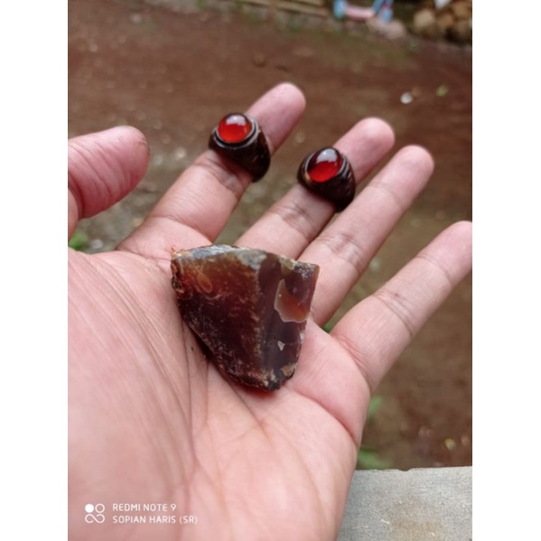 Batu Getah Katilayu, Cincin Tempurung 100%ASLI