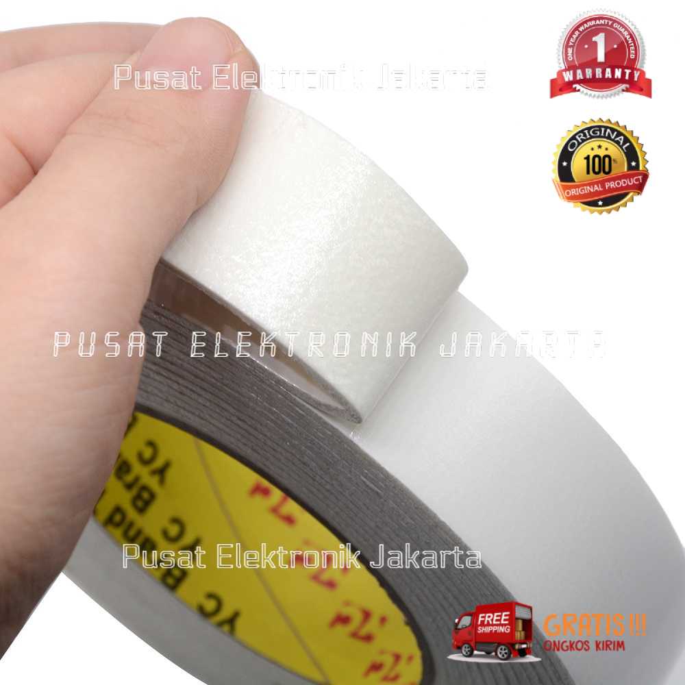 

Pusat Elektronik YC Perekat Double Tape Acrylic Adhesive No Trace Sticker J4703 Free Ongkir