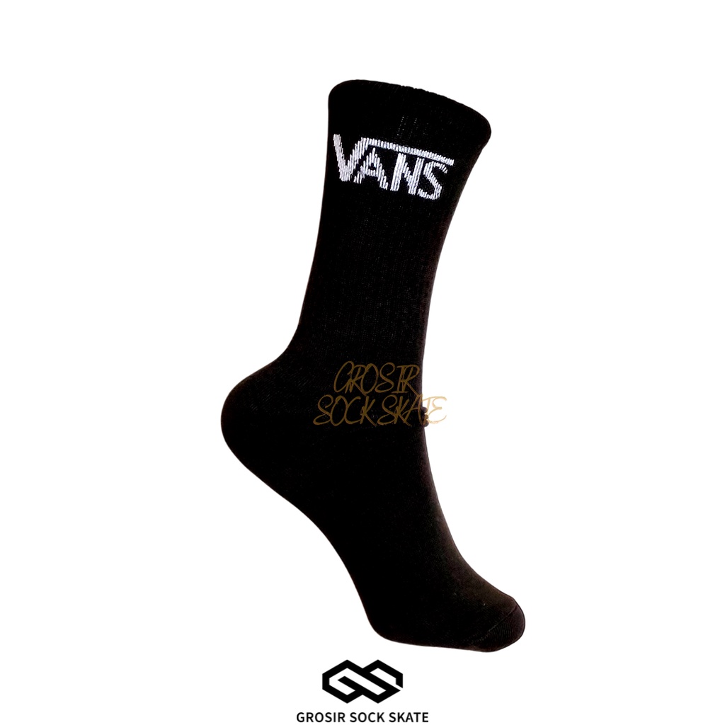 KAOS KAKI OLD SCHOOL VANS HITAM