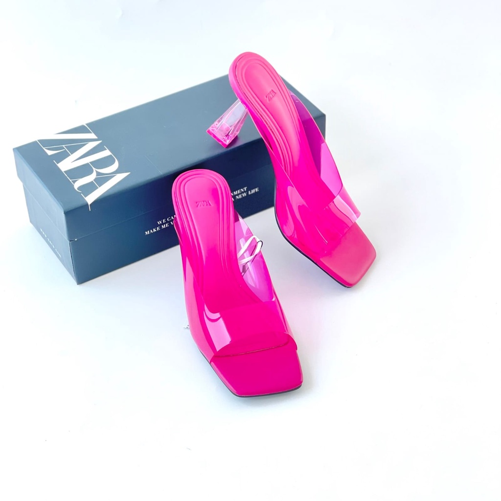 SANDAL WANITA ZS-3577 HEELS 7CM PINK