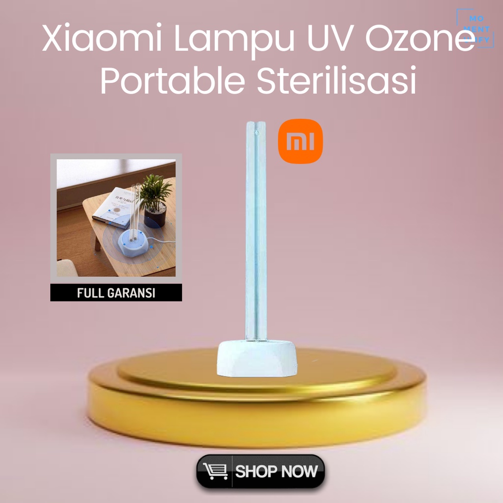 Xiaomi Youpin Huayi Alat Sterilisasi Lampu UV UVC Ultraviolet Sterilizer Disinfection Light Ozone Oz