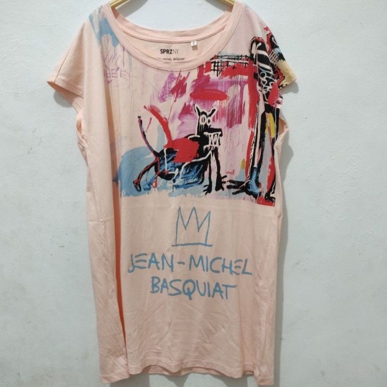 Kaos SPRZNY Uniqlo x Jean Michel Basquiat (preloved)