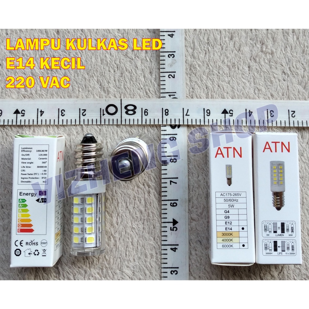 LAMPU KULKAS LED E14 KECIL