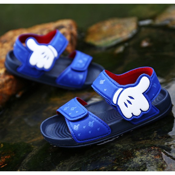 Sandal Gunung Anak Mickey / Sandal Ringan Anak Bermotif Mickey [ADA PANDUAN UKURAN]