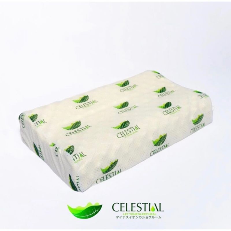 bantal kesehatan celestial pria laki 100% natural latex asli ori original USA garansi jamin jaminan