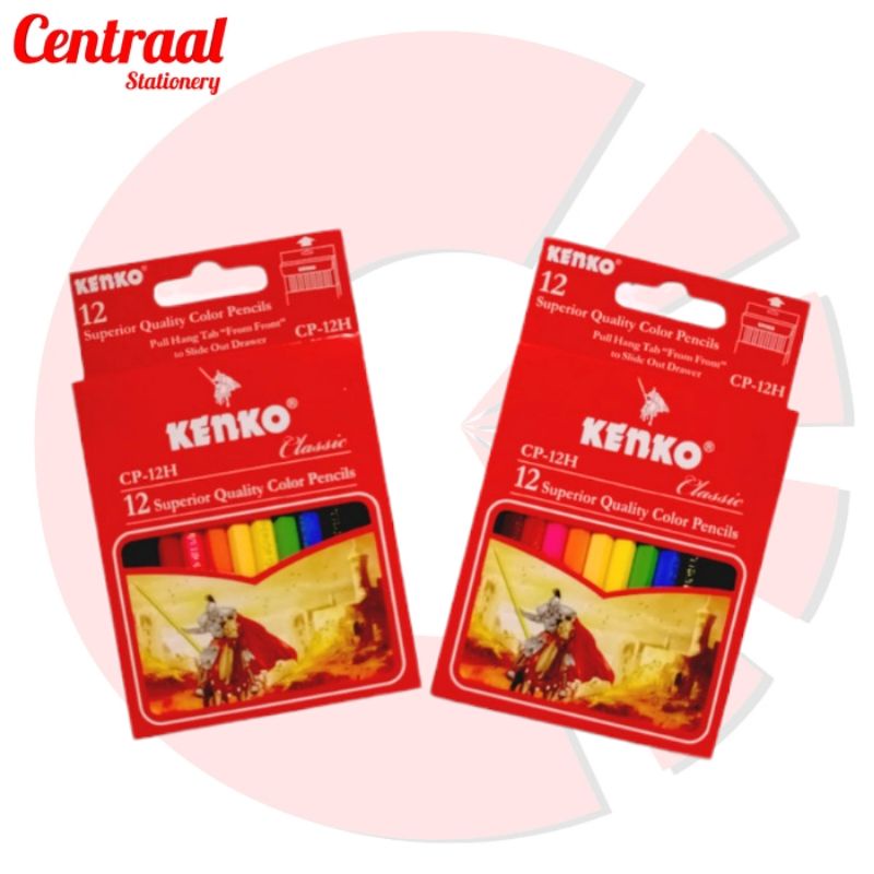 

Pensil Warna Kenko 12C Pendek